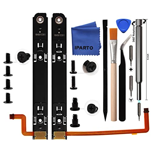 Nintendo Switch Railfan iParto Replacement Right and Left Slide Rail Replacement for